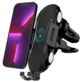 Wireless Car Charger, Auto-Clamping Car Mount 15W /10W /7.5W Fast Charging Air Vent Car Phone Mount Compatible with Samsung Galaxy S22 / S22 Plus / S22 Ultra(Black)