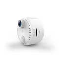 Mini camera, portable, mini spy camera, motion detection, nanny camera, suitable for outdoor and indoor use, long battery life(White)