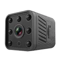 Mini Camera, 1080P Security Camera, Built-in Microphone/Speaker(Black)