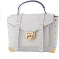 Michael Kors Women's White Leather Handbag 35T2GNCS6T-BRIGHT-WHT (25 x 28 x 9 cm)