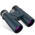 12x42 Powerful Professional Binoculars with BAK4 Prism FMC Lens - Lightweight Binoculars for Bird Watching, Hunting, Travel, Hiking, Sports,(Blue)