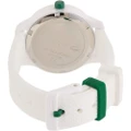 Lacoste Unisex Childrens Analogue Classic Quartz Watch with Silicone Strap 2030002(White)