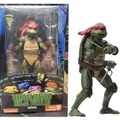 Goodgoods Kids Teens NECA TMNT Mutant Ninja Turtles 1990s Movie Action Figures Toys Gift(Red)