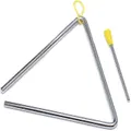 Inch Musical Steel Triangular Percussion Instrument With Striker