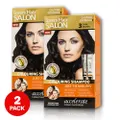 Pack of 2-Lover's Hair Salon Colouring Shampoo 3 Dark Brown