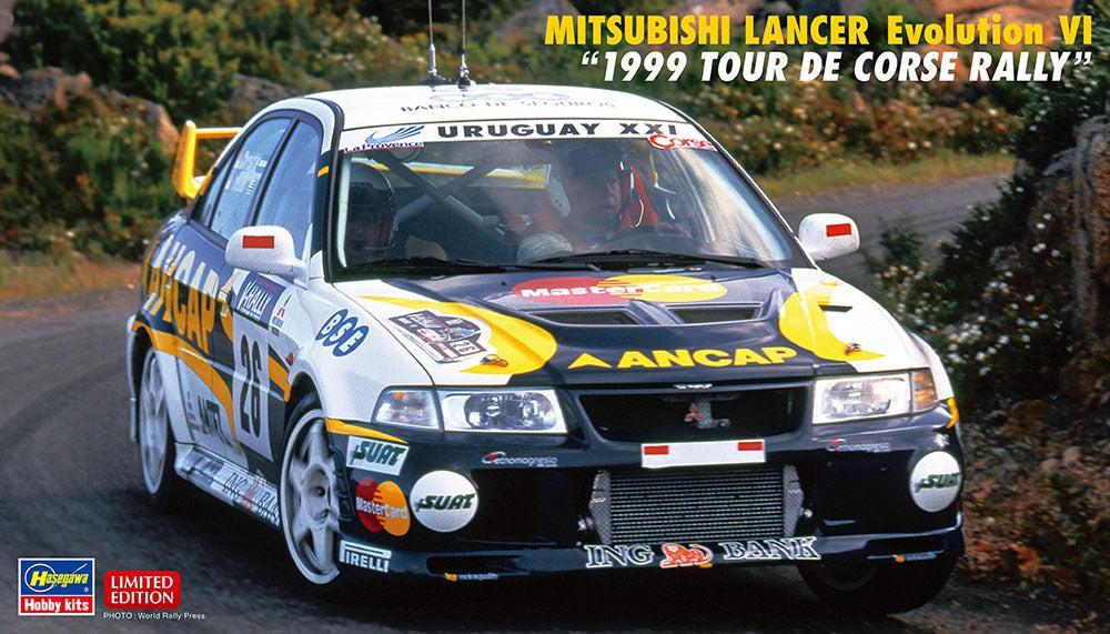 Hasegawa 1/24 Mitsubishi Lancer Evolution Vi 1999 Tour De Corse Rally
