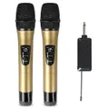 Wireless UHF bluetooth Microphone System Handheld Mic With Receiver for Karaoke
