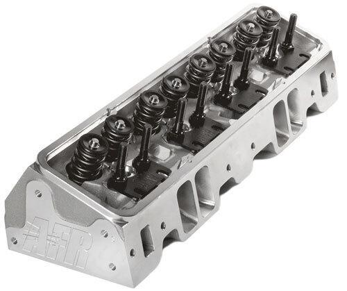 Air Flow Research 195cc Eliminator Aluminium Cylinder Heads (Angled Plug) Competition Package 65cc Combustion Chamber. Suit S/B Chev AFR1095-716