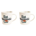 2x Urban Best Ever Grandma 470ml Ceramic Mug Hot Coffee/Tea Drinkware w/ Handle