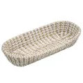 Ladelle Seagrass Woven White Bakers Tray