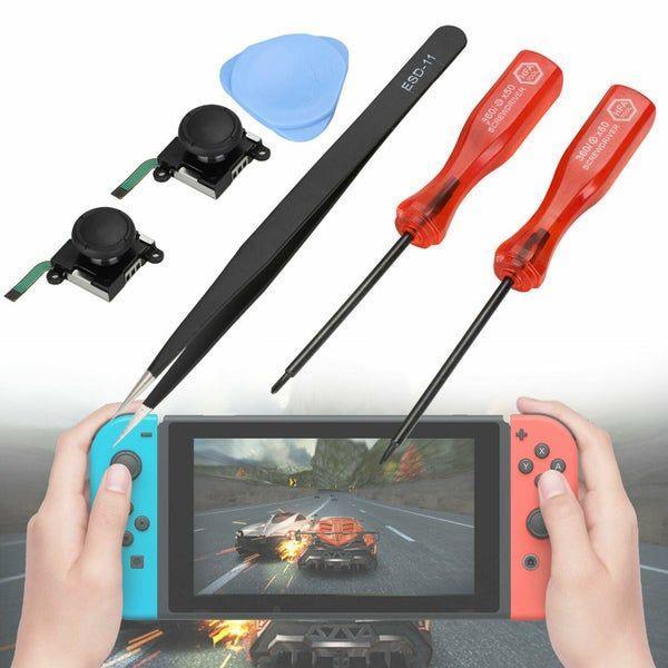 Thumb Stick Joystick 3D Analog Repair Tools For Nintendo Switch Joy-Con