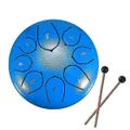 Steel Tongue Drum 8 Notes 6 Inches Metal Hand Drum Kit