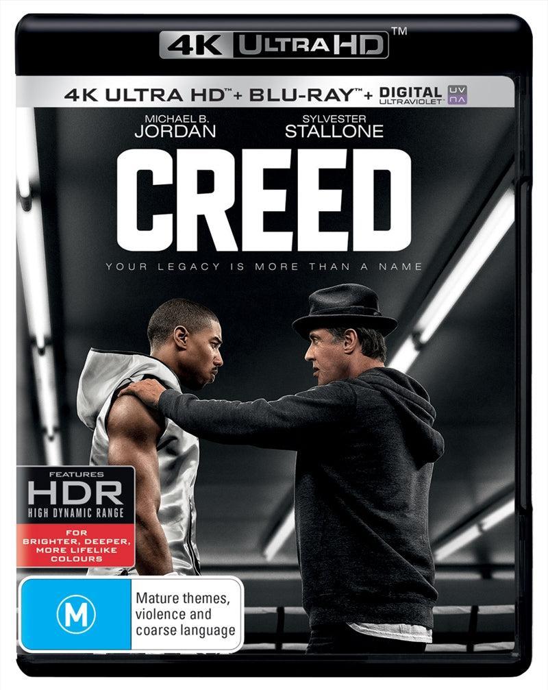 Creed UHD Used Very Good 4K UHD Blu-ray With Blu-Ray, Ultimate Ed, 4K Master
