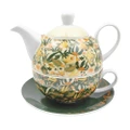 Urban 19cm Cassia Ceramic Pot/Cup Best Mum Ever Tea For One Drinkware Floral