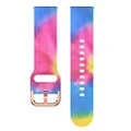 Silicone Pattern Watch Straps compatible with the Nokia Activite - Pop, Steel & Sapphire