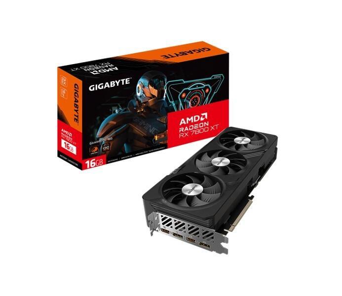 Gigabyte AMD Radeon RX 7800 XT Gaming OC 16G Video card PCI-E 4.0 GDDR6 2x DP2.1 2x HDMI 2.1(NEW) 9.6