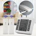 Wireless Digital Freezer Alarm Thermometer Fridge Home Indoor /Outdoor
