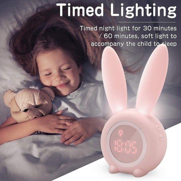 Children's Alarm Clock Creative Bedside Lamp, Timer Lamp, Children's Day Gift