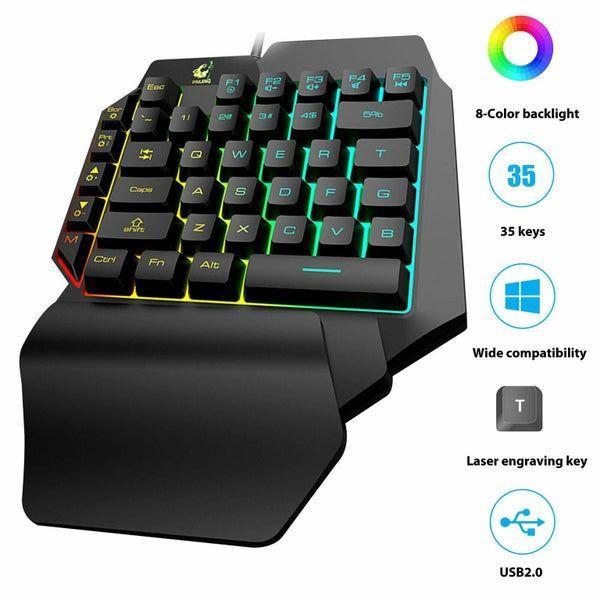 One-Handed Gaming Keyboard