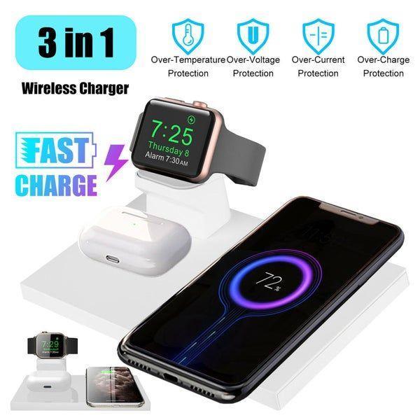 Wireless Charger For iphone Samsung Apple Watch Air Pods