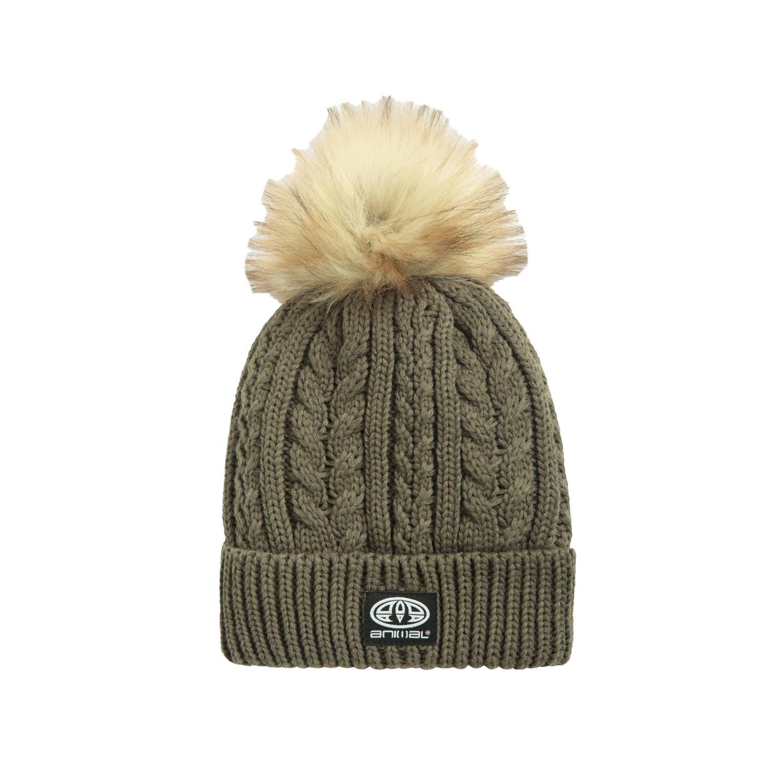 Animal Womens/Ladies Becky Recycled Winter Hat (Light Khaki) (One Size)