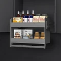 Elite Nero Pull Down 2-Tier Wall Cabinet Unit - for a 900mm Cupboard
