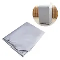 Washing Machine Cover for Top-Load Washer/Dryer Waterproof Sunscreen Dustproof Sliver Thicker Large