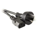 10m Avico Power Cord 3pin AC Plug to IEC "Kettle" Socket Bulk