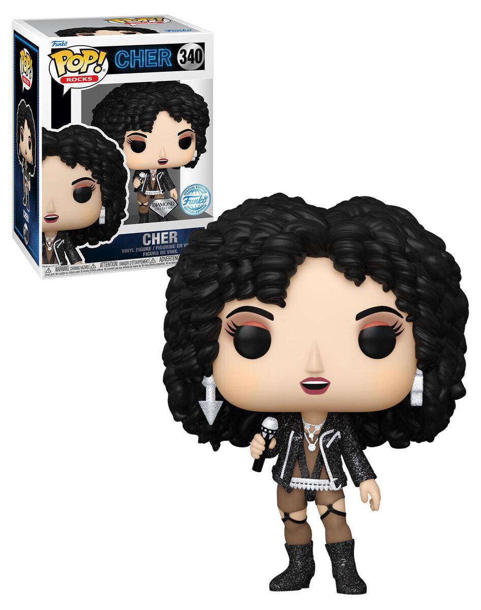 Funko POP! CHER #340 Cher (If I Could Turn Back Time - Diamond Collection)