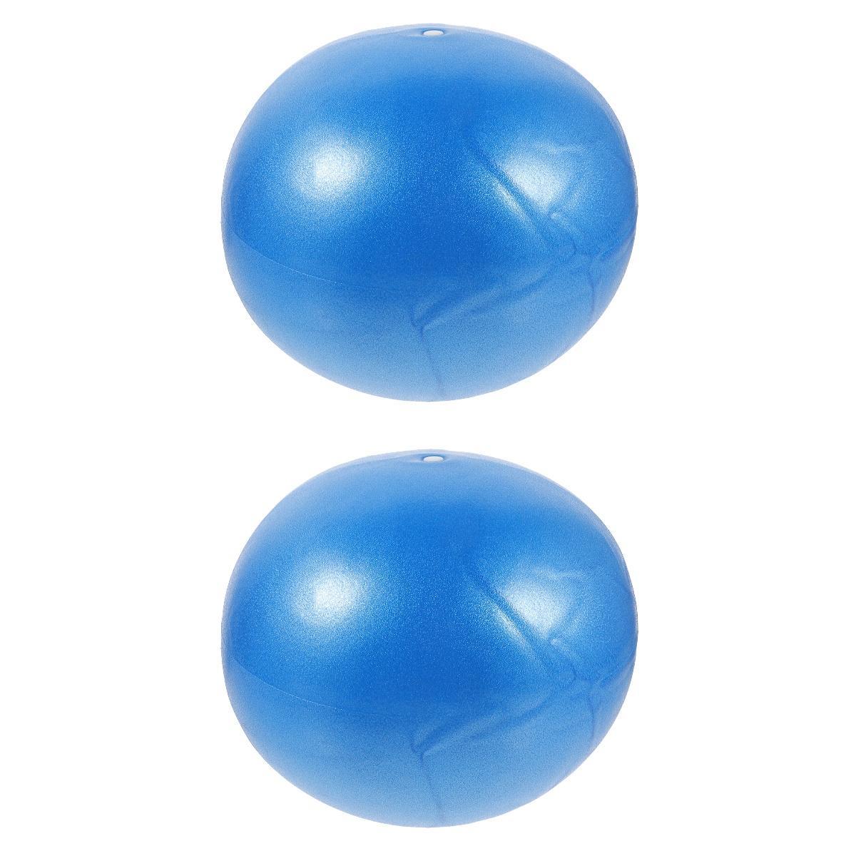 Set 2 Stability Ball Balance Pilates Pvc Fittings Mini Accessories Exercise Fitness