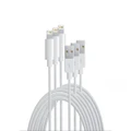 3 Pack Apple MFI Certified Lightning to USB Cable (3m) - Afterpay & Zippay Available