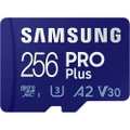 Samsung Pro PLUS 256GB Micro SDXC with Adapter, up to 180MB/s Read, up to