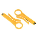 2pcs Mini Portable Wire Stripper Plier Muti-Functional Crimper Cutter for 3D Printer Cable PTFE Cable