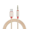 Type-C Male to 3.5mm TRRS Male Audio Cable 3.12ft USB-C to 3.5mm Headset Car/Home Stereo Adapter Cord, 3.12ft Gold