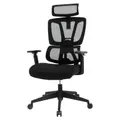 Giantex Ergonomic Mesh Office Chair High Back Executive Chair w/Adjustable Headrest & Armrests, Black
