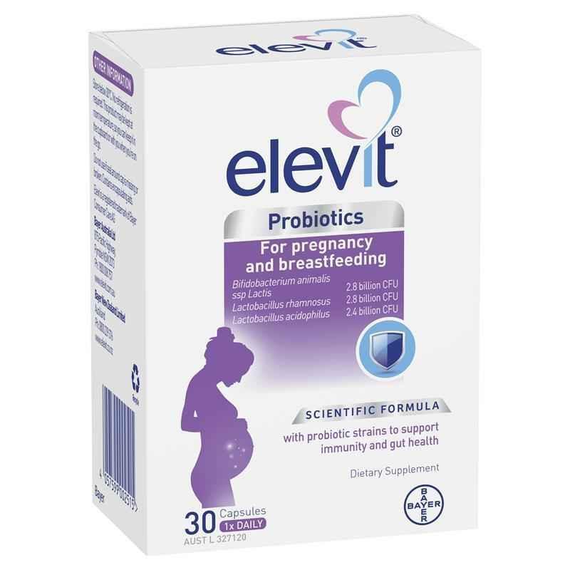 Elevit Probiotics For Pregnancy and Breastfeeding capsules 30 pack