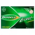 Berocca Boost Energy Vitamin With Guarana Effervescent Tablets 20 Pack