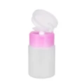 60ml Plastic Bottle Pump Dispenser Empty Nail Polish Remover Nail Manicure Make up Cleaner Nail Art Tool