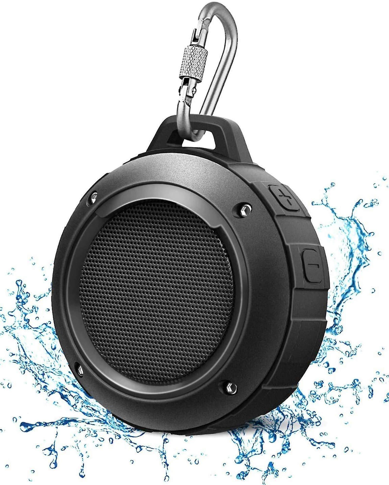 Portable Bluetooth Speaker Waterproof Ipx7 Wireless Speaker With 20w Large Volume Stereo Outdoor Speaker With Party Light Real Wireless Stereo Pairing