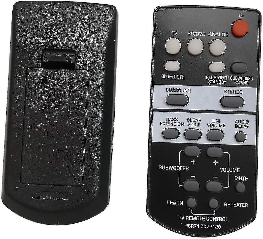 Replacement Remote Control For Yamaha Yas-203 Yas-108 Ats-1080 Ats-1030 Yas-105 Yas-106 Yas-207 Sound Bar