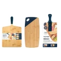 5PK Salter Bamboo Chopping Board/Paddle Board Kitchen Serving Platter Combo Set