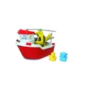 Rescue Boat With Helicopter Bath Toy