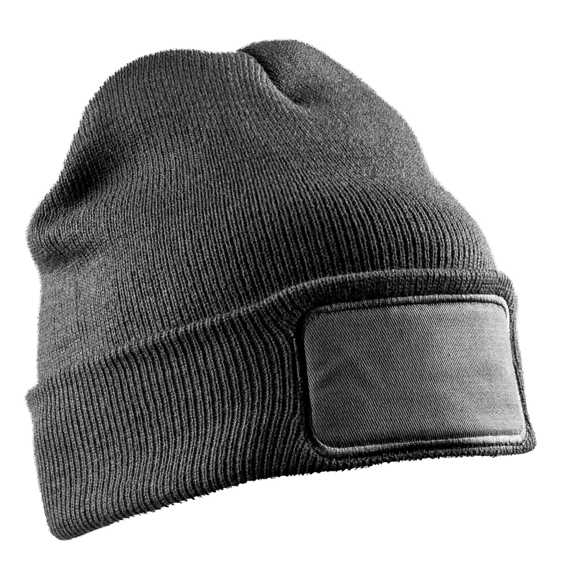 Result Unisex Adult Thinsulate Printable Winter Beanie (Grey) (One Size)