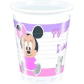 Disney Minnie Mouse Party Cup (Pack of 8) (White/Pink/Purple) (One Size)