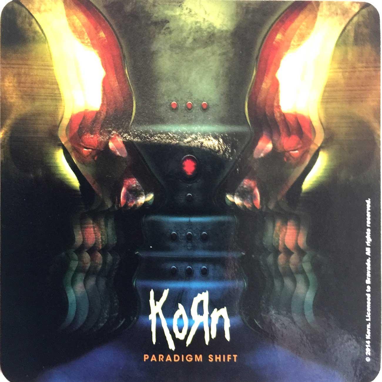 Korn Paradigm Shift Cork Coaster (Multicoloured) (One Size)