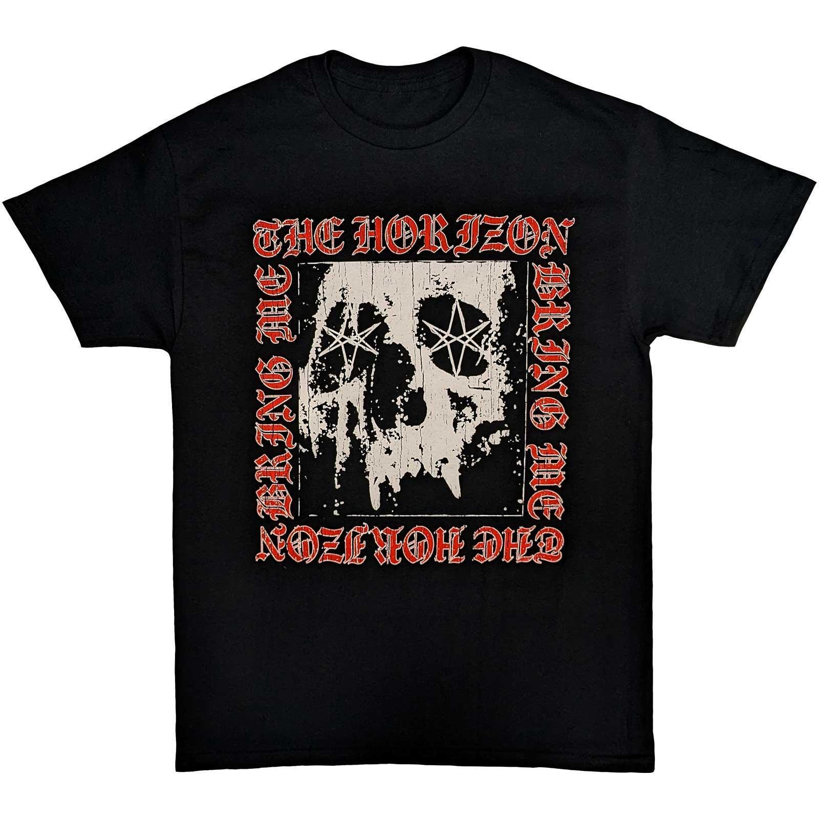 Bring Me The Horizon Unisex Adult Metal Logo Cotton T-Shirt (Black) (M)