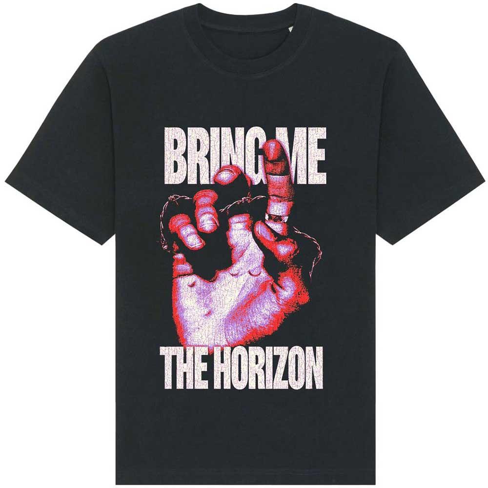 Bring Me The Horizon Unisex Adult Lost Back Print Cotton T-Shirt (Black) (XL)
