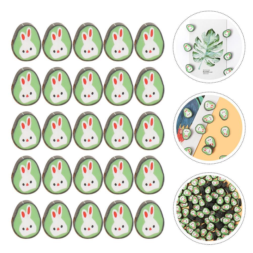 100pcs Jewelry Charms Small Charms DIY Making Decorations for Necklace Bracelet(Rabbit Pattern)