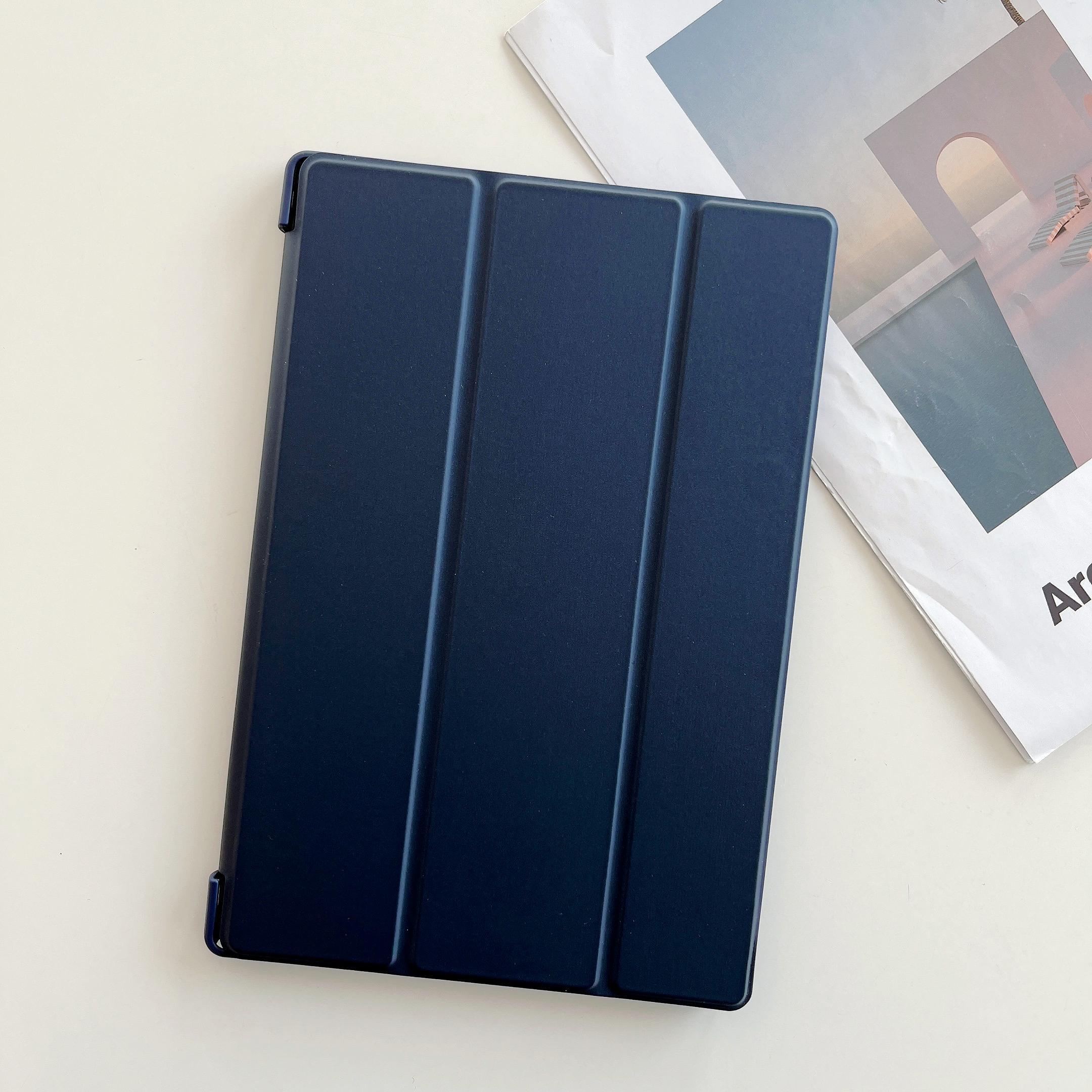 MCC For Samsung Galaxy Tab A9+ Plus 11" X210 X215 Smart Cover Soft Back Case [Dark Blue]