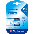 Verbatim Class 10 SDXC Memory SD Card 128GB